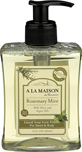 a la maison french liquid soap rosemary mint