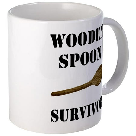- CafePress - Wooden Spoon Survivor Mug - Unique Coffee Mug, Coffee Cup CafePress