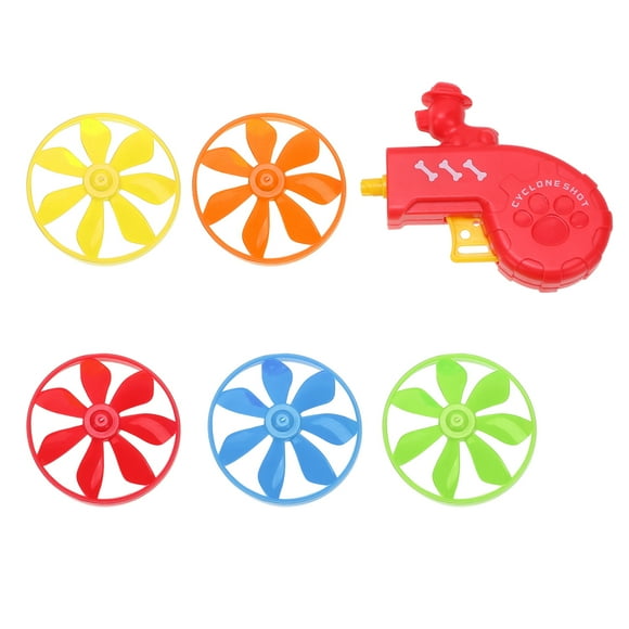 1 Set Dog Interactive Toy Funny Dog Teasing Toy Creative Dog Chase Sports Toy Indoor Outdoor Interaction Dogs Toys Plastic Flying Saucer Dog Toy for Pets Dog (Red)