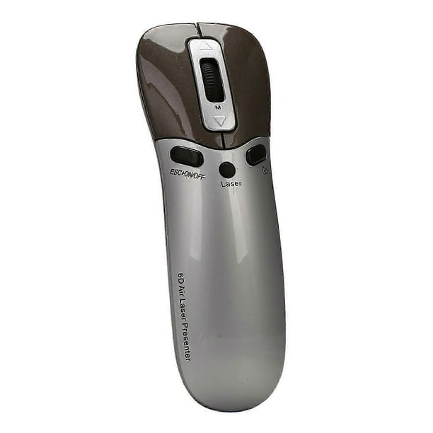 3 In 1 Multifunction 6D Wireless Air Mouse + Pointer Pen+Presenter In Ppt Teaching,Conference,Speech For Pc,Smart Tv,Laptop