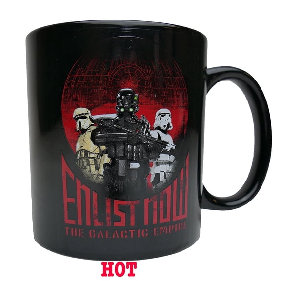 Star Wars Rogue One "Enlist Now" 20oz Heat Change Mug