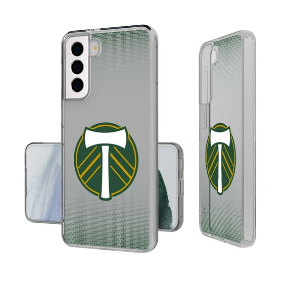 Keyscaper Portland Timbers Linen Logo Galaxy Clear Case