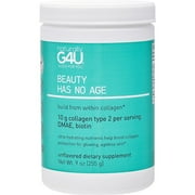 Naturally G4U Collagen Protein Powder, Biotin for Hair Growth, Unflavored, 20 oz.