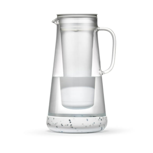 Filtro de agua Pitcher LifeStraw Home, vidrio terrazo de 1,7 litros