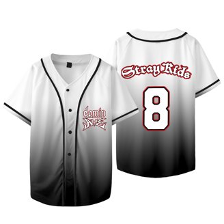 Stray Kids Chaotic SKZ Baseball Team Jersey Dominate World Tour