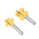 thumbnail image 5 of Broca Para Enrutador De Pisos, Fresa De Espigas Con Ranura En T, Sin Rebabas, Corte Suave De 1-1/8 Pulgadas De Diámetro Para Pisos De Madera, 5 of 7