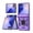 Purple, variant on ELEHOLD Case for Samsung Galaxy Z Flip 6, Shockproof Hinge Phone Case with Slide Camera Cover & Kickstand,Green