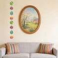 thumbnail image 4 of Tauxra Easter Egg Party Decorations 2Pcs 59 Inch Paper Hanging Swirls for Spring Celebration Window Treatment Classroom Home Outdoor, 4 of 6