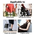 thumbnail image 3 of Toilet Safety Rails, Strong Load Bearing Stainless Steel Toilet Safety Frame Thickened  for Elderly Seniors, 3 of 7