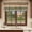 Sage Green, variant on Farmhouse Navy Blue Brown Valances for Windows, Decorative Rod Pocket Window Valance Curtains, Vintage Wooden Striped Short Curtain Drapes for Kitchen/Bathroom/Living Room, 2 Panels, 60" W x 18" L