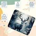 thumbnail image 3 of Deer Non-Slip Rubber Bottom Printed Gaming Mouse Pad Mouse Mat - Square 8.3x9.8 Inch, Suitable for Office and Gaming., 3 of 6