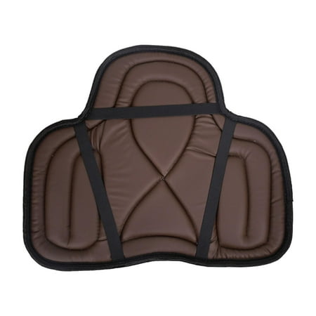 harayaa Horse Saddle Pad Comfort Non Slip Practical Equestrian Equipment Dressage Saddle Brown