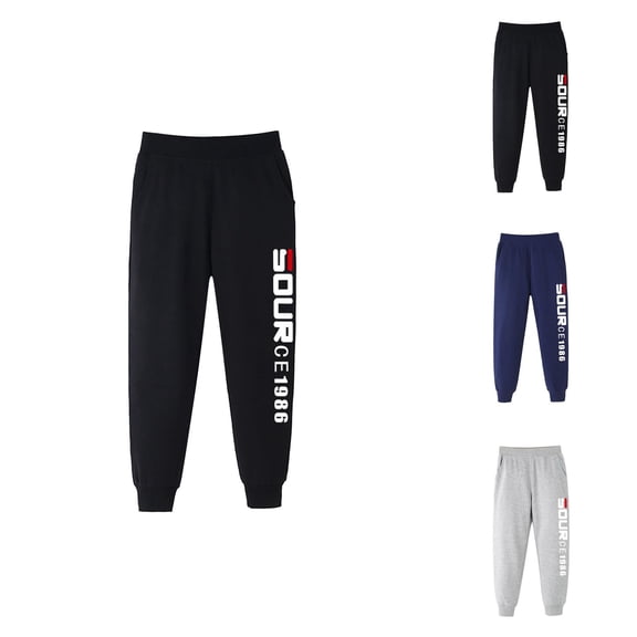 Toddler Baby Boys Girls Solid Loose Trousers Pants Sport Pants Children's Pure Sanitary Pants Loose And Warm Ankle Length Pants Sports Pants