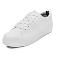 thumbnail image 1 of Zapatillas Nautica a la moda para mujer con cordones, color blanco, talla 9.5, 1 of 6