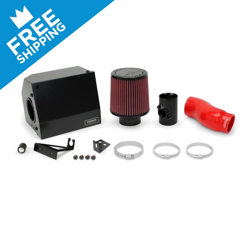 Mishimoto MMAI-CIV-17SIRD Performance Air Intake Compatible With Honda Civic Si 2017-2021 Red