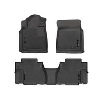Husky Liners 95131 Weatherbeater Floor Mats Fit 2008-2011 Toyota Sequoia Front/2nd Row Liners 3pc Black