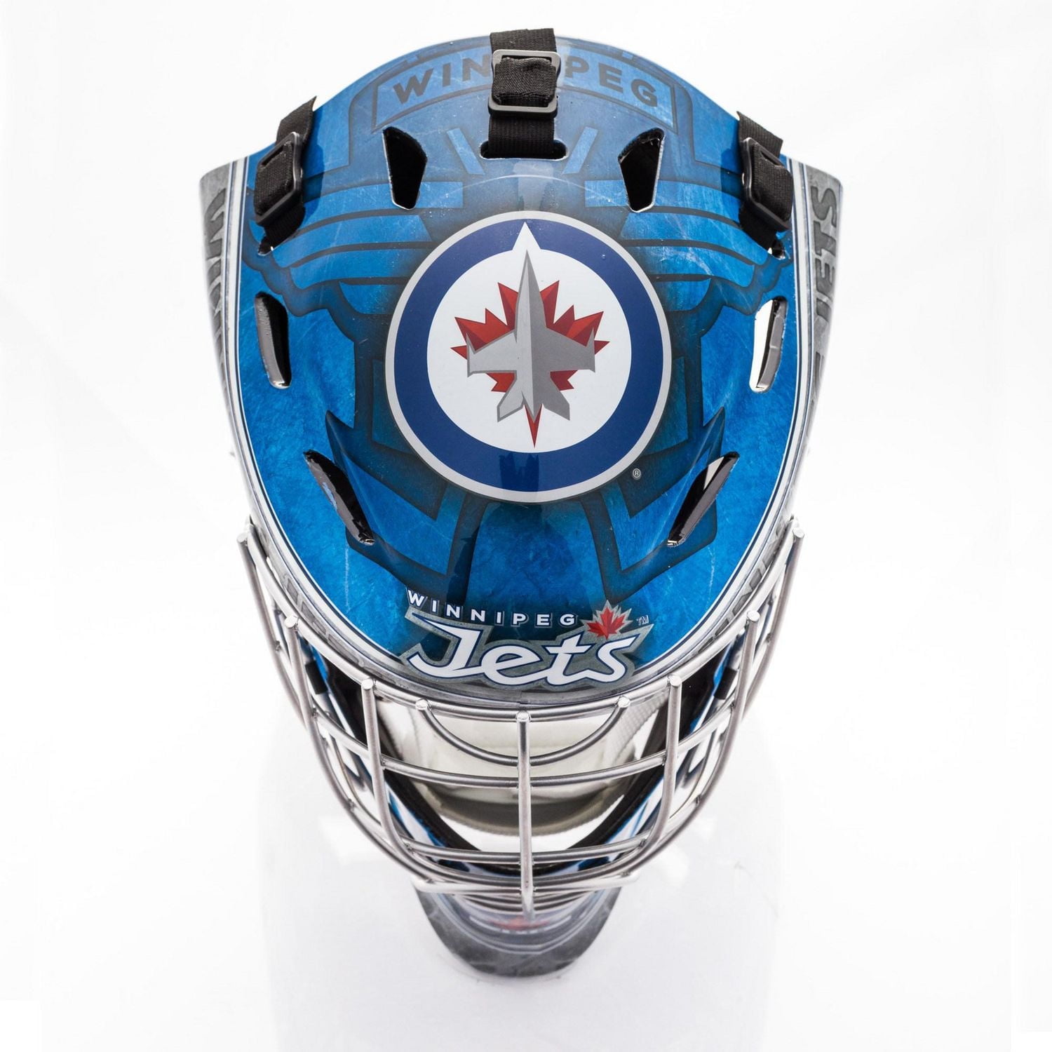 Franklin Sports LNH Masque de gardien Jets de Winnipeg GFM 1500 Masque de gardien Jets