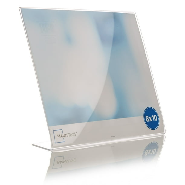Mainstays 10" x 8" Bent Acrylic Picture Frame