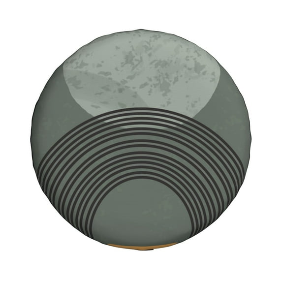 16'' Bohemian Style Abstract Rainbow Tire Cover, Universal Spare Wheel Covers, Dust-Proof, Water-Proof, Sun-Proof and Corrosion-Proof