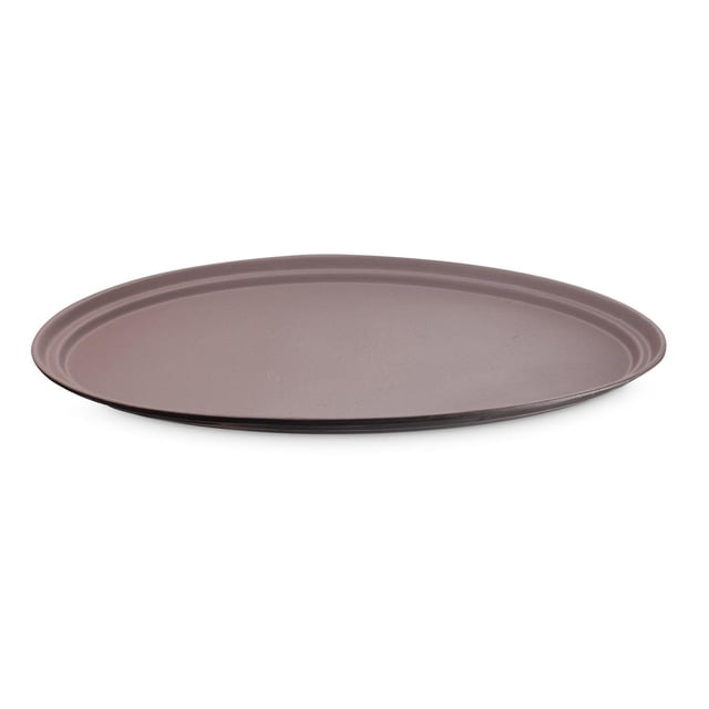 Charola Ovalada Antiderrapante 68 x 56 Cm Café - Reyco Reyco F/N-CHAROVAL