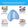 thumbnail image 2 of FLhrweasw Almohada Ortopédica para Rodilla Rebote Lento Almohada Viscoelástica para Dormir, 2 of 6