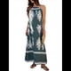 thumbnail image 2 of Vestido de Verano para Mujer 2025, Estampado Floral, Tirantes Finos, Holgado, Estilo Bohemio, para Playa y Vacaciones Verde M, 2 of 9