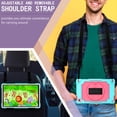 thumbnail image 6 of Allytech Case for Lenovo Tab M10 HD 2nd Gen (TB-X306X) / Smart Tab M10 HD 2nd Gen (TB-X306F) 10.1" 2020 Released, Heavy Duty Shockproof Cover Case with Hand Strap Rotating Kickstand,Aqua/Rose, 6 of 8