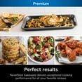 thumbnail image 5 of Ninja Foodi NeverStick Premium 5-Piece Bakeware Set, Aluminum, Oven Safe, 5 of 7