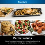Ninja Foodi NeverStick Premium 2-Piece Baking Sheet Set, 9x13” & 11x17”, Aluminized, Oven Safe