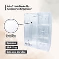 thumbnail image 2 of Makeup Brush Set with Acrylic Beauty Organizer and Blenders Set by Kbees Collection., 2 of 7