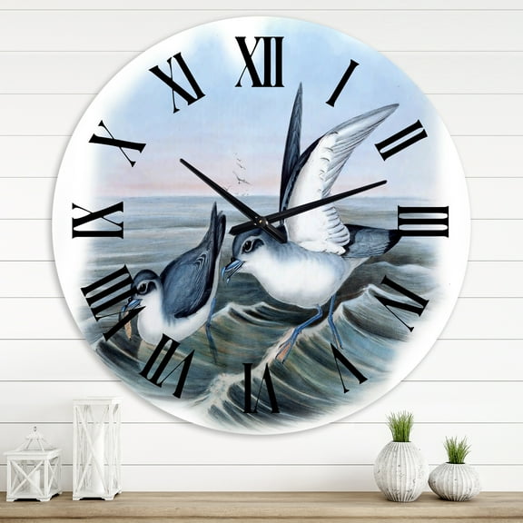 Designart 1 in Quartz Traditional Wall Clock