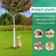 thumbnail image 5 of Plant Tree Trunk Protector Weather Preventing Plastic Guards Cover B, 5 of 5