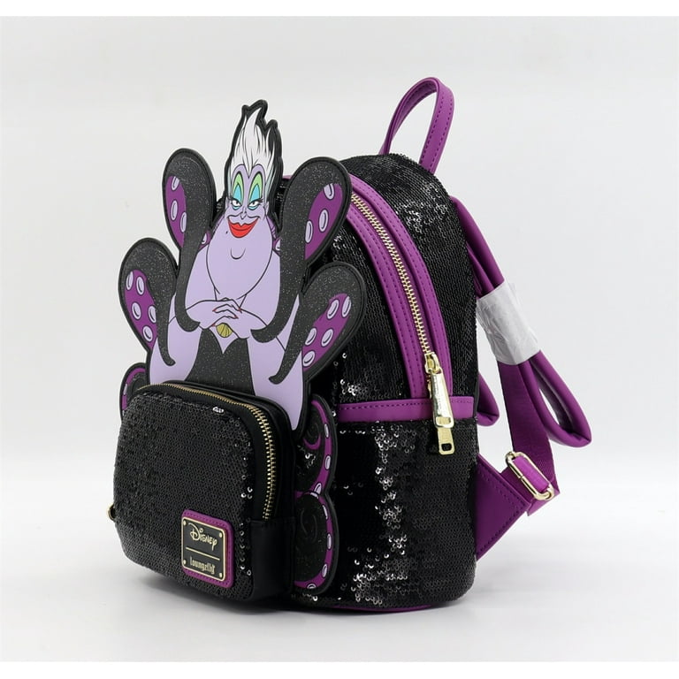 BNWT Purple outlet Velvet Ursula Loungefly Mini Backpack