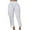 White, variant on YYDGH Women's High Waist Fringe Jogger Sweatpants Bodycon Stretch Slim Tassels Side Long Pencil Bottoms White M