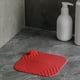 thumbnail image 5 of Wosthever Cubierta de desodorante de drenaje de suelo cuadrado, almohadilla de sellado de fregadero de baño de silicona, accesorios de Juegos de accesorios de baño Rojo, 5 of 6