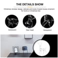 thumbnail image 4 of 2pcs Acrylic Clear Christmas Elk Figurines Desktop Elk Ornaments Acrylic Elk Statues, 4 of 5