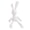 White, variant on Sioweci 20cm Rabbit Plush Toy Lovely White Color Long Legged Bunny Doll Plushies Companion Soothing Toy Stuffed Animal Baby Boy Girl Cartoon Doll Toy Children Gift White