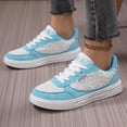 thumbnail image 6 of Willtoo Women's Breathable Lace Floral Hollow Out Sneakers, Low-Top Athletic Shoes for Women Casual Sneakers – Lightweight Non-Slip Athletic Footwear, 6 of 7