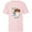 Soft Pink, variant on Star Wars Princess Leia R2-D2 Cute Christmas Merry & Bright - Short Sleeve T-Shirt for Kids - Customized-Athletic Heather