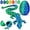 Laser Blue, variant on 3D Printing Toys - 12" 3D Printed Dragon&Egg Cool 3D Printed Articulated Crystal Dragon Toy for Ages 8  (Laser Violet)