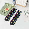 thumbnail image 7 of Naloa Colorful Ping Pong Rackets Ankle Socks for Women Non Slip Socks No Show Socks Classic Low Cut Casual Socks Casual Socks, 7 of 7