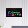 thumbnail image 6 of Lamborghini Canvas Wall Art – Neon Supercar Futuristic Abstract Sports Car, 6 of 11