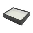 thumbnail image 4 of Caja de madera con sombras de 21,9 x 27 cm, vitrina para marcos de fotos y flores secas. Negro, 4 of 9