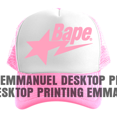 thumbnail image 3 of Trucker Cap For Men & Women - Bape, 3 of 4