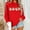 Red, variant on HOMBOM Light Up Sweatshirts for Women Crewneck Merry Christmas Casual Essentials Xmas Santa Ladies Sweatshirt