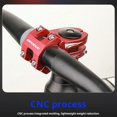 thumbnail image 2 of MTB Stem Mountain Bike Stem Riser Handlebar Short Stem for Most Road Bike Stem, MTB Stem, BMX Stem, Bicycle Stem, 2 of 6