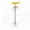 Yellow, variant on huayou Green Metal Stake Bird Bath with Dragonfly & Bird Sculpture, Rustproof Waterproof Coating, Decoration, for Backyard Patio Bird Watching Ornament