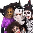 thumbnail image 4 of Diademas de Halloween con pinza para el pelo, surtido de sombreros de araña y bruja para fiestas de Halloween, compatibles con fiestas de disfraces de Halloween, 4 of 5