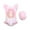 A, variant on Hienoo Toddler Girl's One-Piece Swimsuit Cartoon Rabbit Print Ruffle Bathing Suit Swimwear