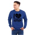 thumbnail image 3 of I Love Someone with Autism Puzzle Long Sleeve TShirt Men Women Brisco Brands S, 3 of 6